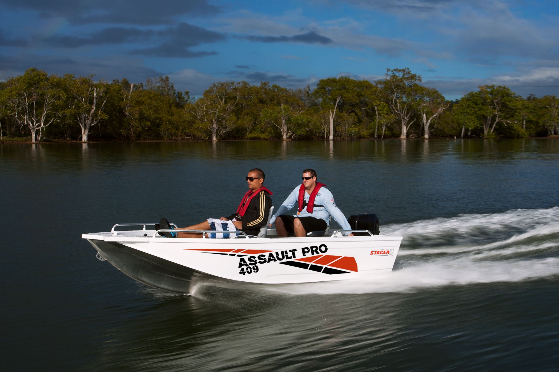 Stacer’s 409 Assault Pro is the Ultimate Compact Fishing Boat