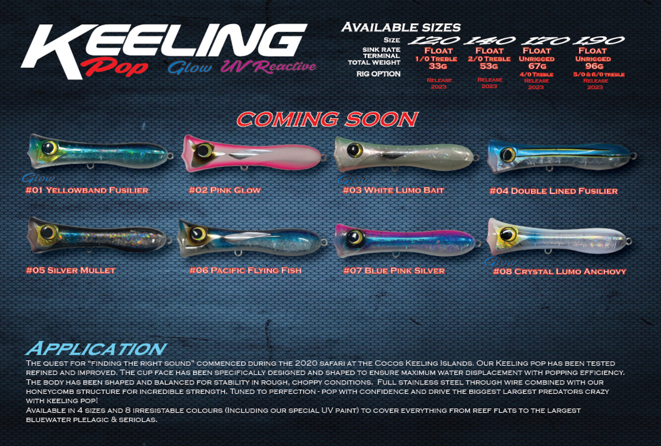 OCEANS LEGACY KEELING POP 140