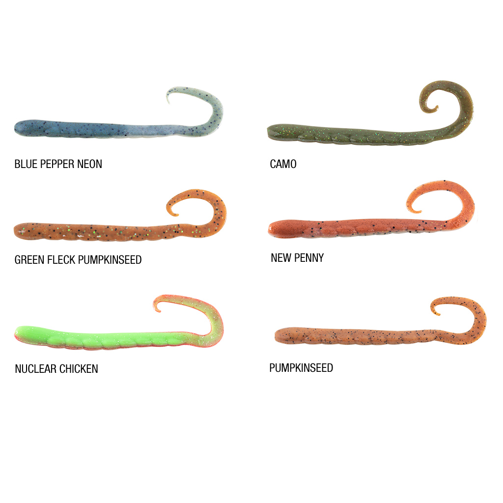 GULP TURTLE BACK WORM 7'' CAMO
